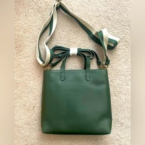 Madewell cross body bag with 2 adjustable removable straps